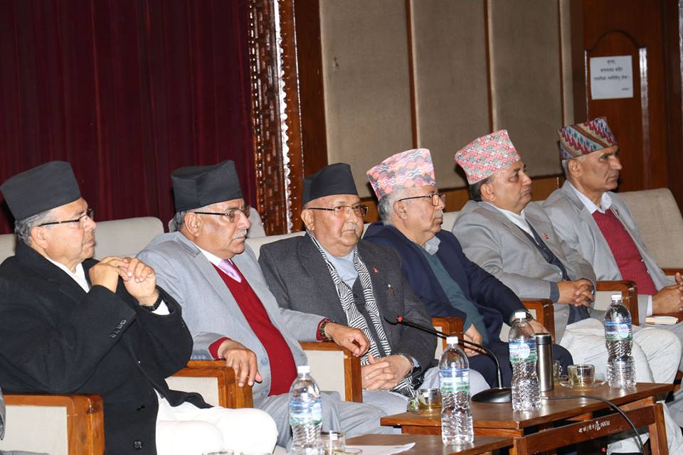 नेकपा सचिवालय बैठक हुदै : को बन्ला झापा जिल्लाको इन्चार्ज