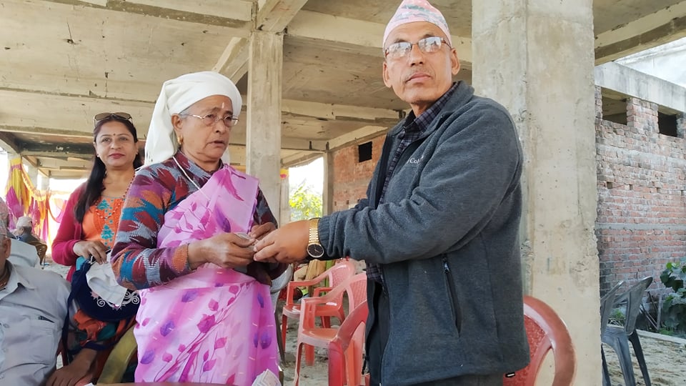 पौड्याल वंशोद्धारको भवन बनाउन सहयोग जुट्दै