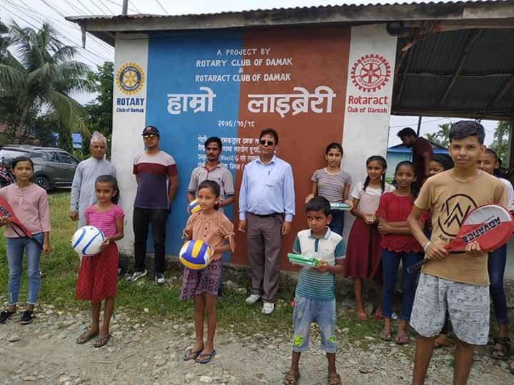 रोट्याक्ट क्लब अफ दमकको शुभारम्भ कार्यक्रम