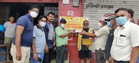 लायन्स क्लबले गर्यो क्यान्सर पिडितलाई आर्थिक सहयोग