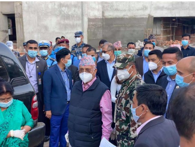 प्रचण्डसँगको भेटबारे प्रधानमन्त्री ओलीले भन्नुभयो : हल्लाको पछि नलाग्नुुुुुुहोस्