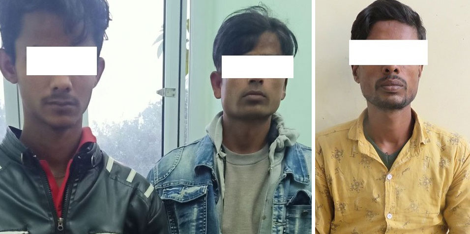 खैरो हिरोइनसहित विराटनगरबाट ३ जना पक्राउ