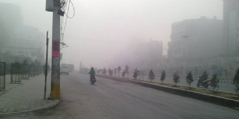 आज काठमाडौँमा वर्षकै धेरै जाडो, २ डिग्रीमा झर्यो तापक्रम