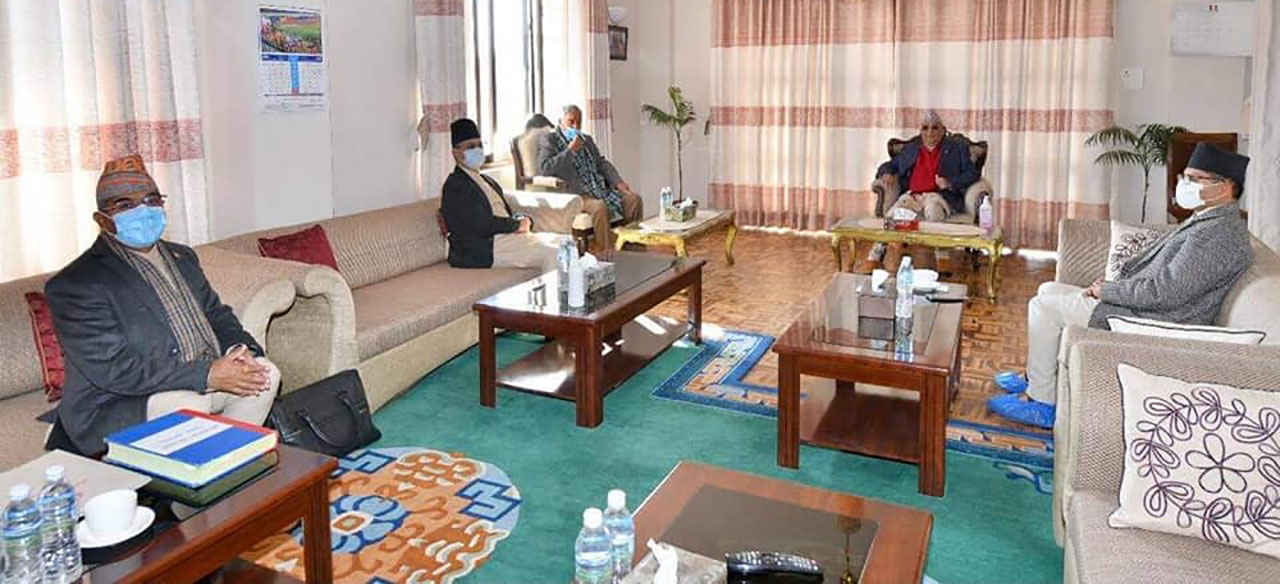 संवैधानिक परिषदकाे बैठक : देउवा उपस्थित, सभामुख अनुपस्थित