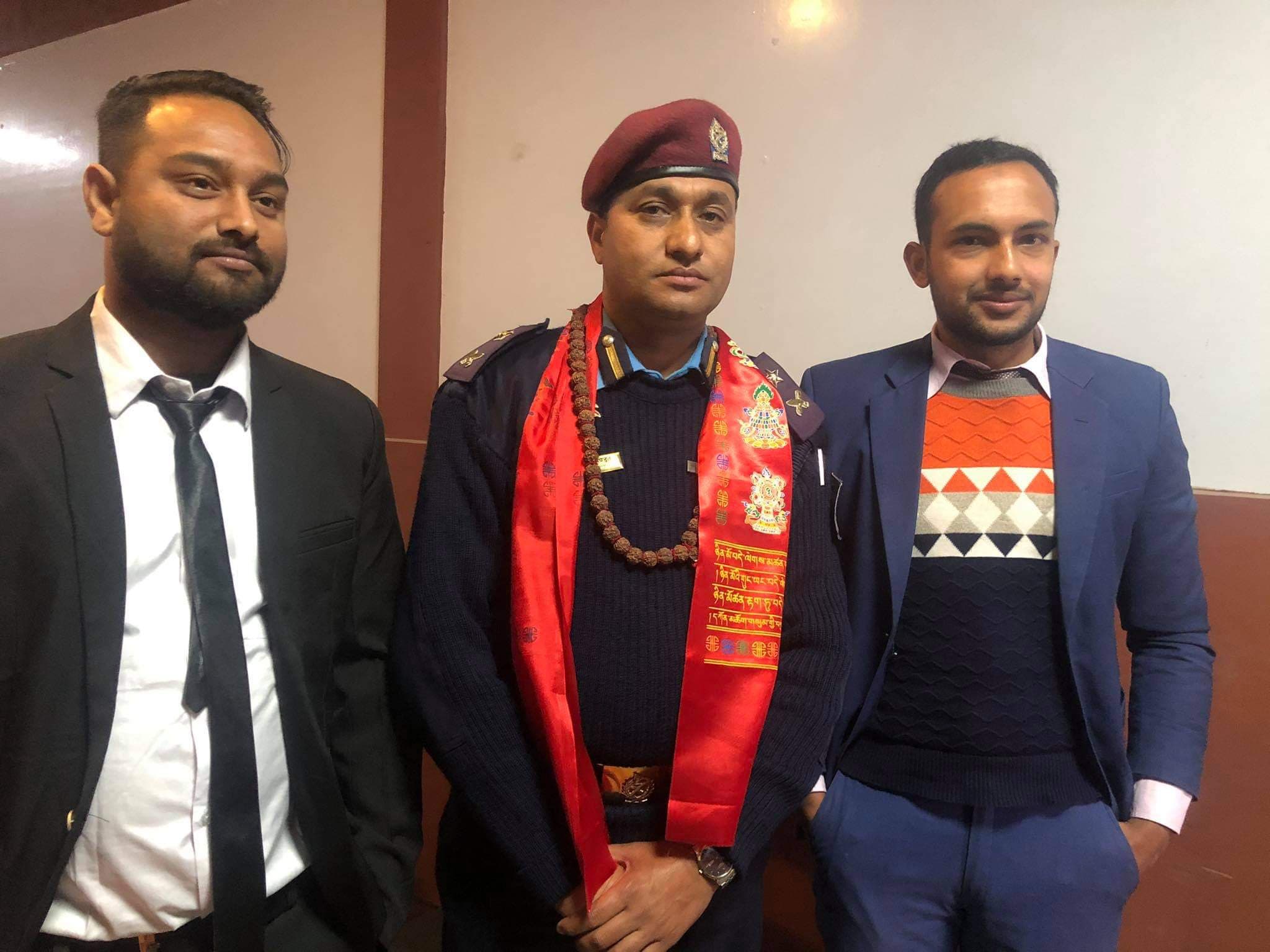 डिएसपी विजयराज पण्डितको विदाई