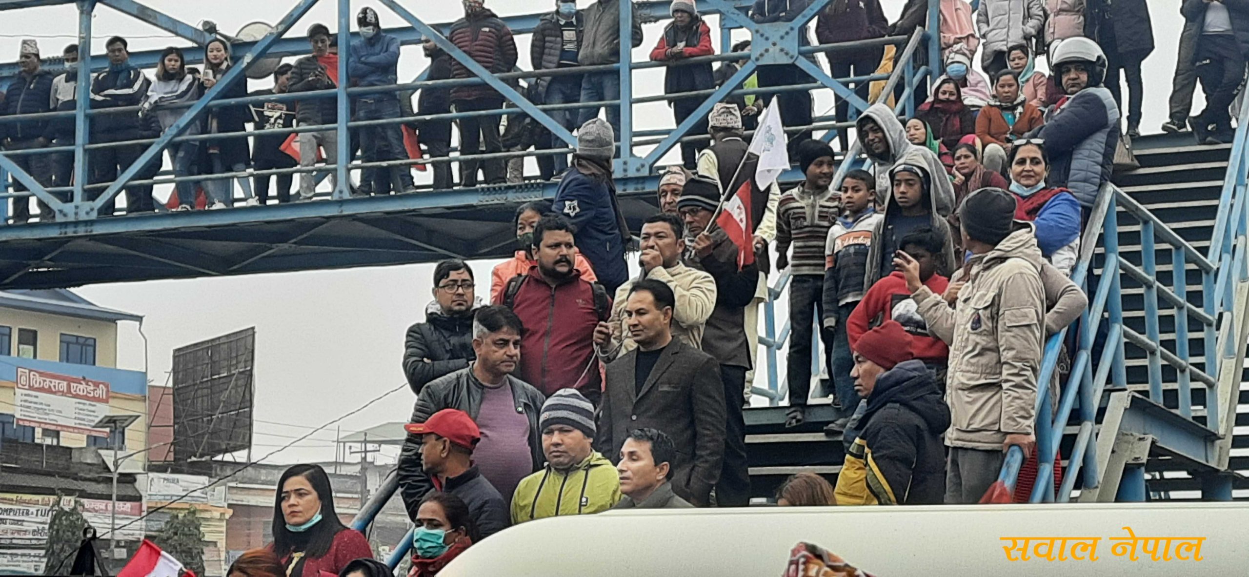 सरकारका असंबैधानिक कदम विरुद्ध दमकमा कांग्रेसको प्रदर्शनसहित सभा- हेर्नुहोस भिडियो सहित