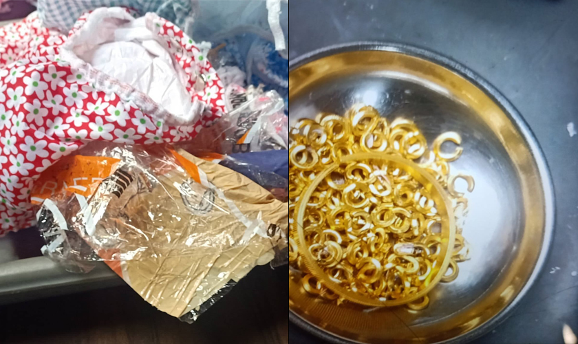 विमानस्थलबाट डाइपरमा लुकाएर सुन तस्करी गर्ने २पक्राउ!