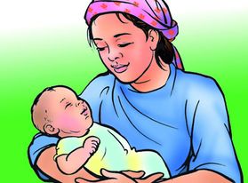 स्वास्थ्यचौकीमा सुत्केरी हुनेलाई कोसेली प्रदान,