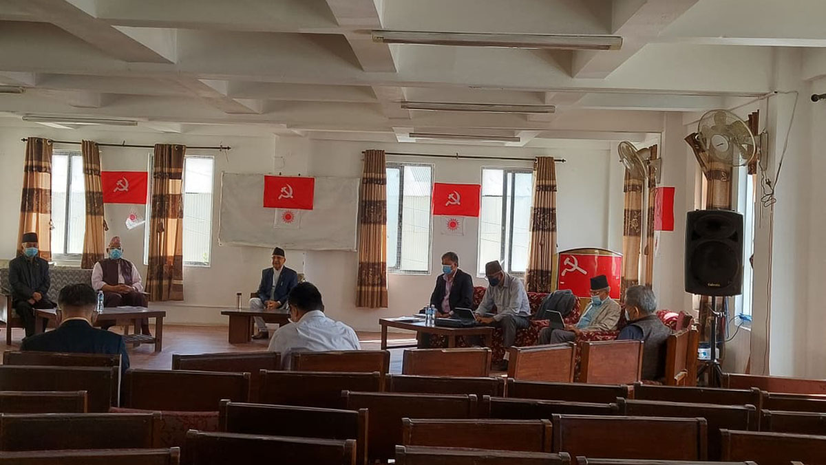 शुरू भयो एमाले स्थायी कमिटीको तेस्रो दिनको बैठक