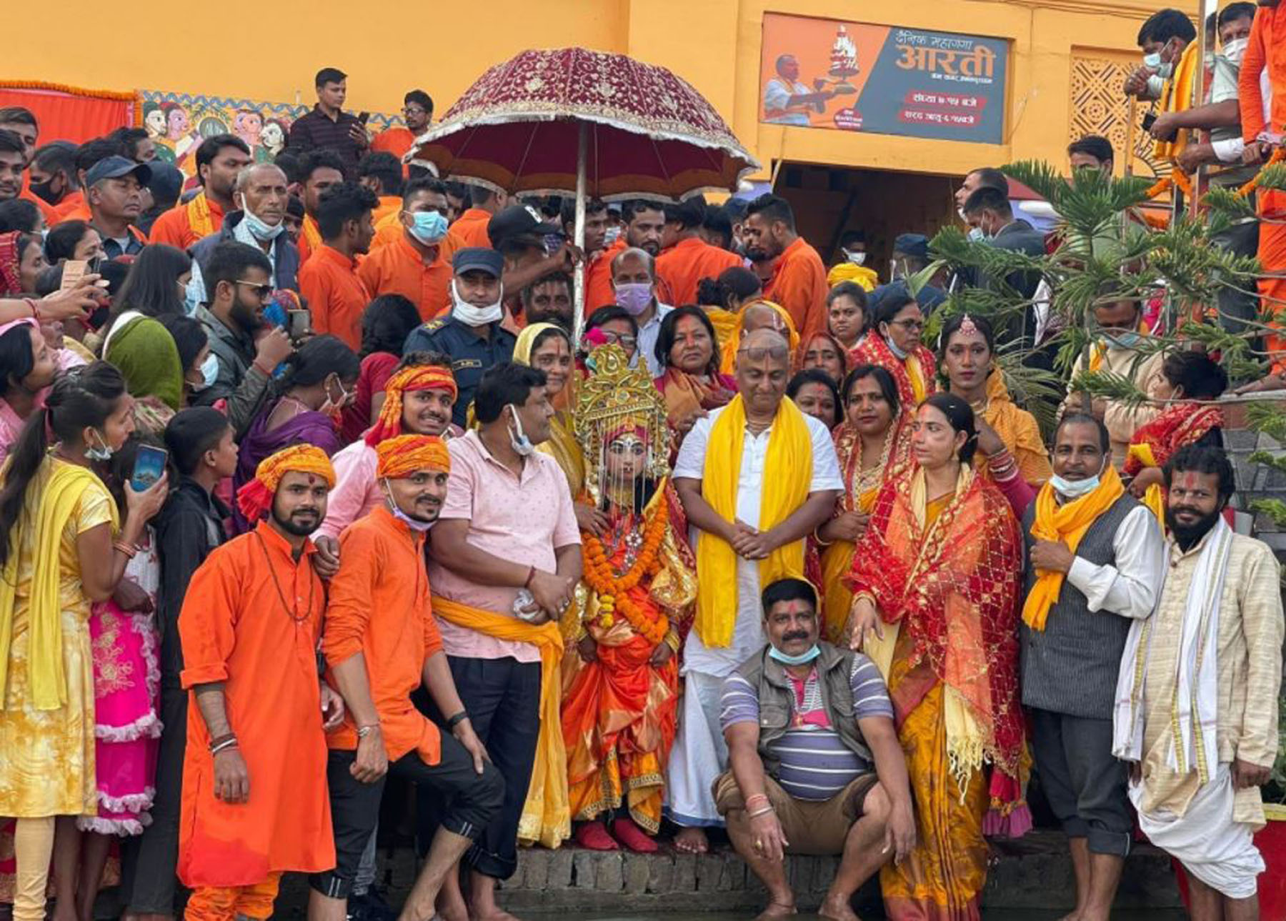 विवाह पञ्चमी : जनकपुरधाममा श्रीरामचन्द्र र सीताको पूजा आराधनासहित प्रतीकात्मक रूपमा विवाह
