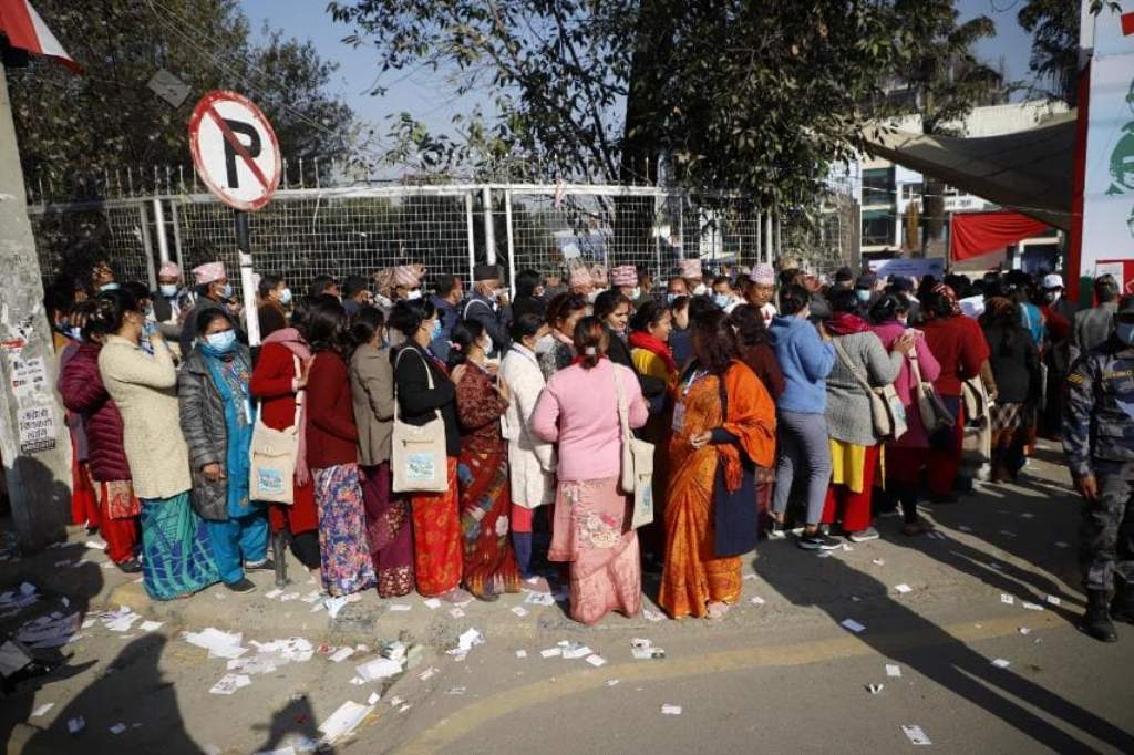 काँग्रेस निर्वाचन : ८ बजेसम्म ३५०० मत खस्यो