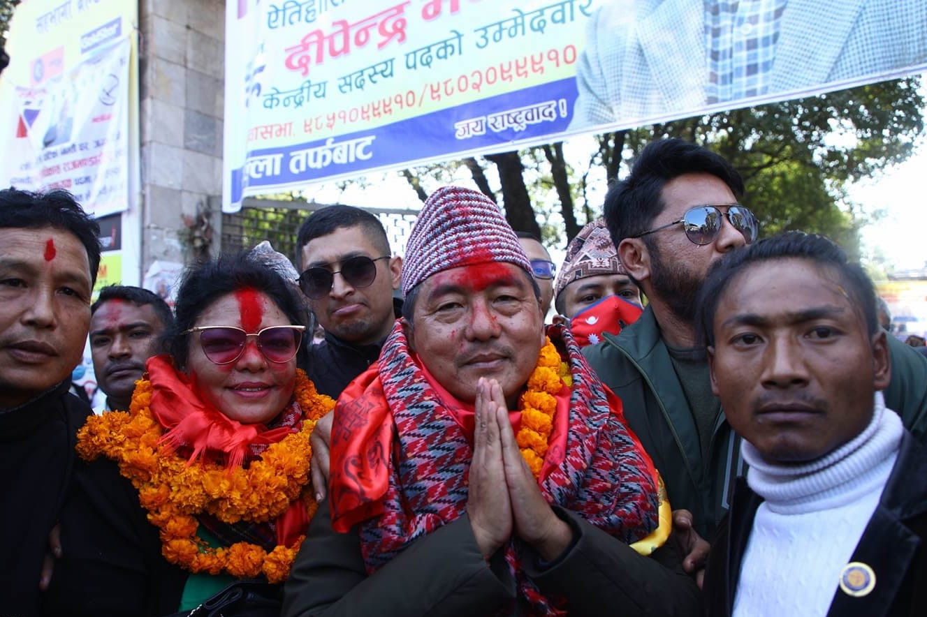 राजेन्द्र लिङ्देनले आज बिहान ११ः५४ बजे पदभार ग्रहण गर्ने