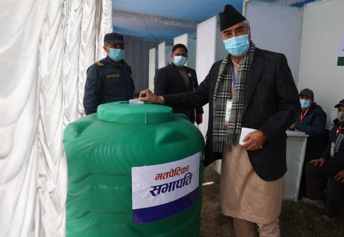 कांग्रेस महाधिवेशन दिउँसो पौने ३ बजेसम्म ८७८ मत खस्यो