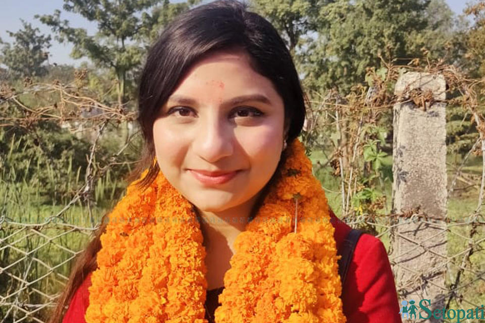 २४ वर्षीया डाक्टर अलविरा खानले जितिन् कांग्रेस लुम्बिनी प्रदेश सदस्य