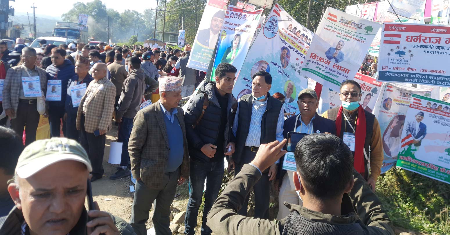 कांग्रेस बागमती प्रदेश अधिवेशन : तोकिएको समयमा सुरु भएन मतदान प्रक्रिया