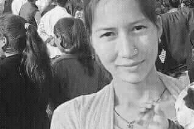 घाँस काट्ने क्रममा भिरबाट लडेर मृत्यु