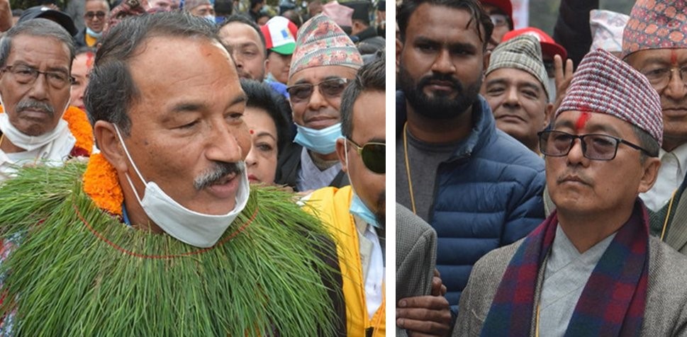कमल थापा र राजेन्द्र लिङ्देनले गराए उम्मेदवारी दर्ता, उपाध्यक्षमा ९ जनाको उम्मेदवारी