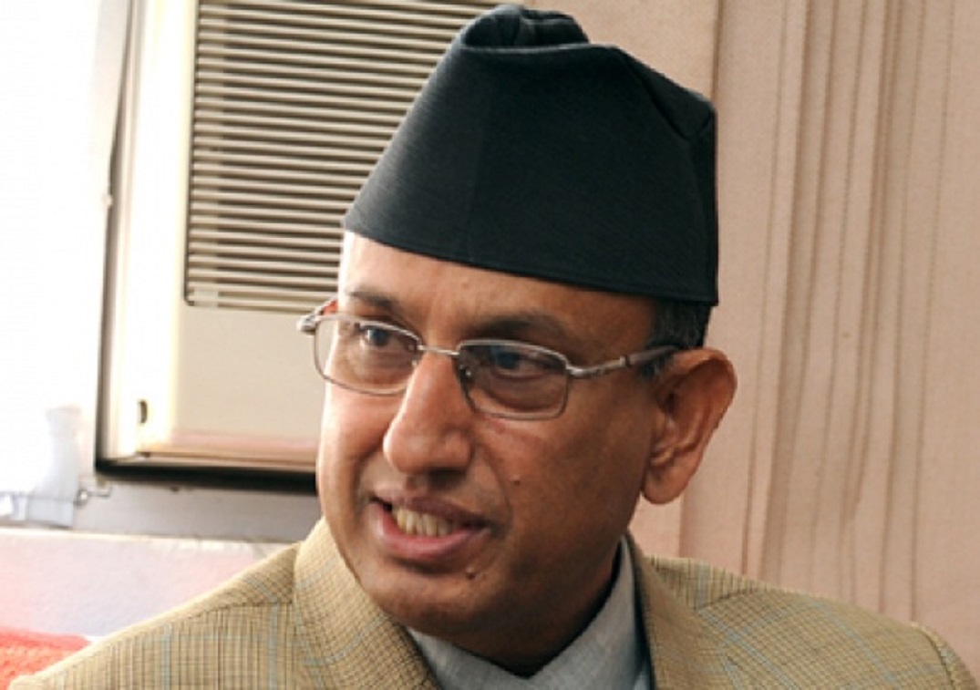 पूर्वमन्त्री आचार्यको उपसभापति पदमा उम्मेदवारी घोषणाा