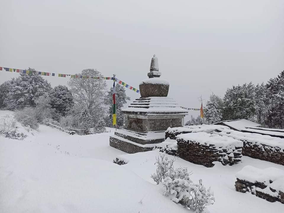 शुक्रबारदेखि हिमपातको सम्भावना