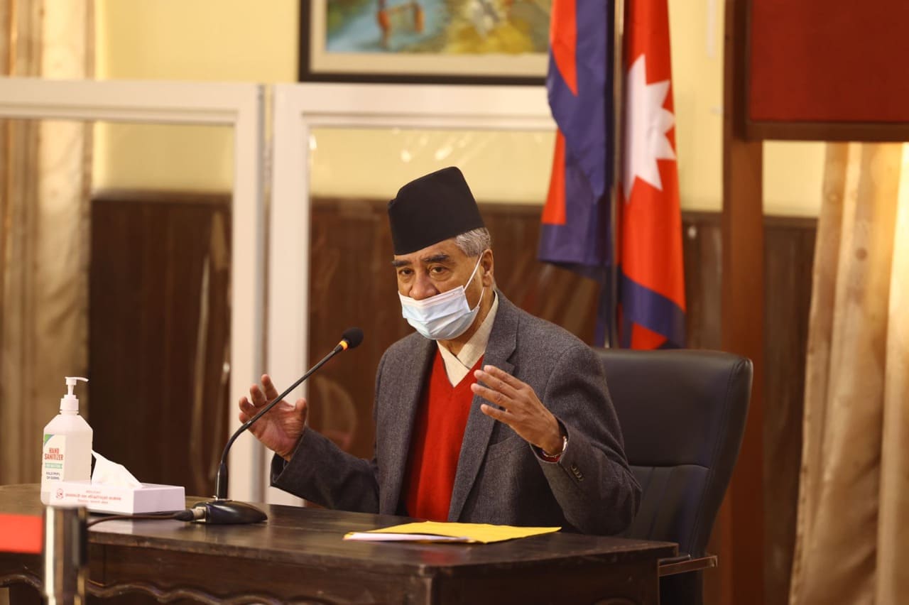 प्रधानमन्त्री देउवाले आज राष्ट्रका नाममा सम्बोधन गर्ने