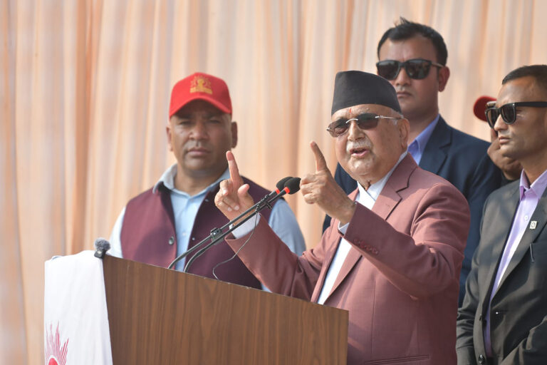 एमाले बिनाको देश समृद्धिको कल्पना कसैले नगरे हुन्छ: अध्यक्ष ओली